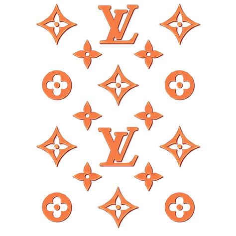 louis vuitton logo print.